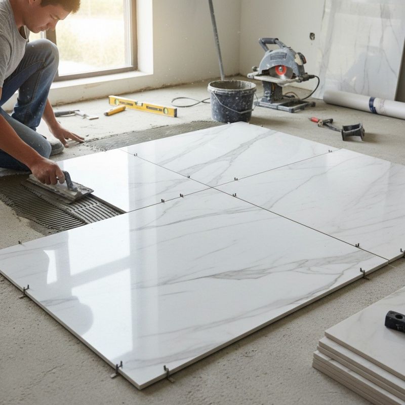 Tile Carpet Installation